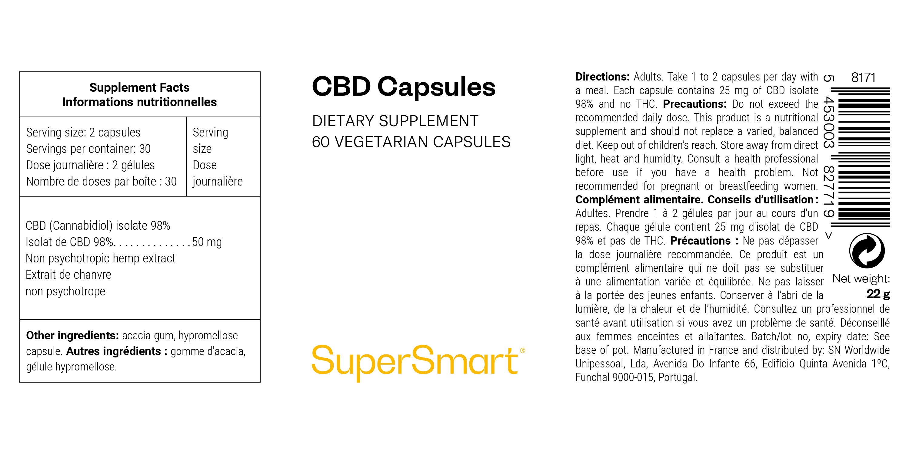 CBD 25 mg
