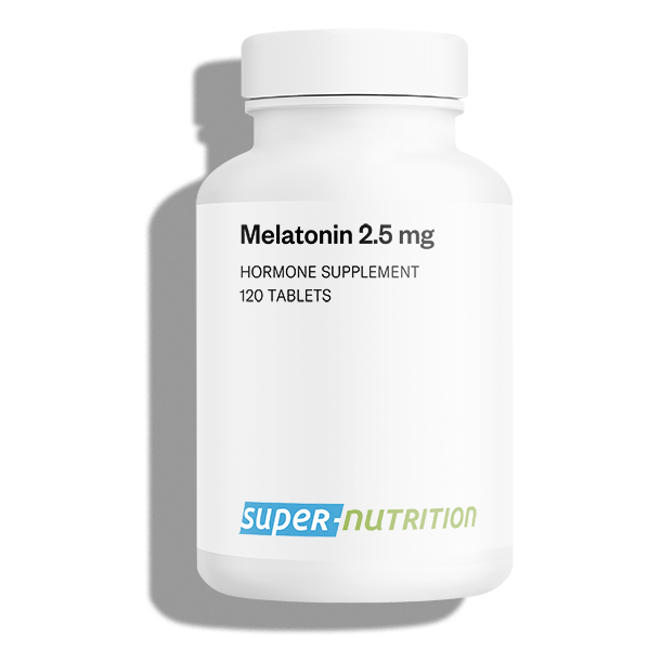 Complément alimentaire de mélatonine sublingual à 5 mg/jour