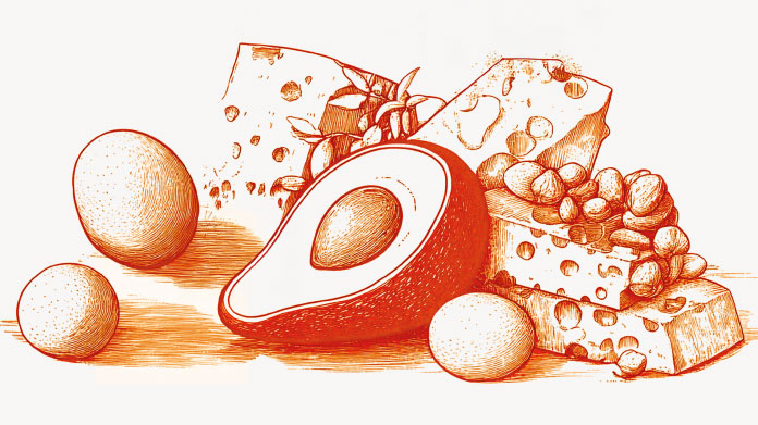 High-protein and healthy-fat foods for the Atkins diet
