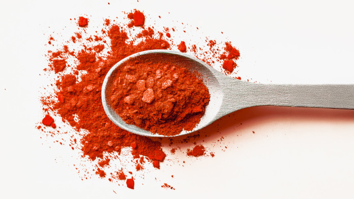 Spoonful of powdered brewer's yeast