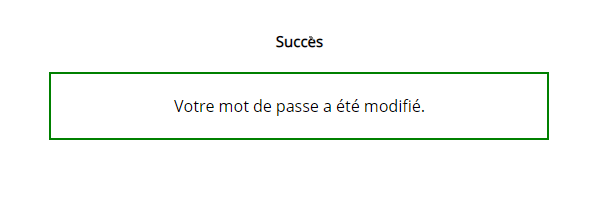 Oubli mot de passe 6